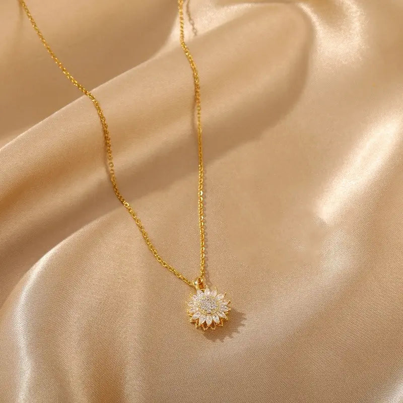 Collar Girasol Antiestrés – Un Regalo de Amor y Serenidad
