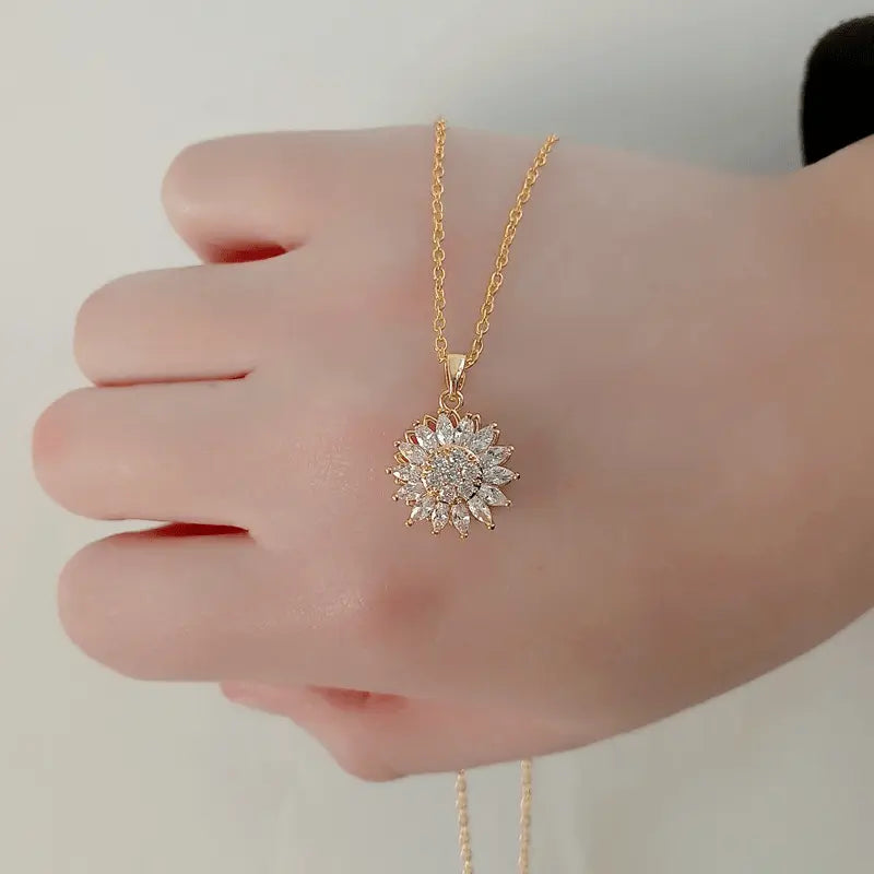 Collar Girasol Antiestrés – Un Regalo de Amor y Serenidad
