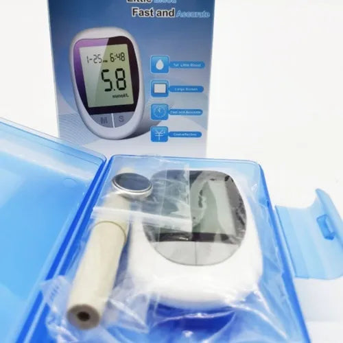 Kit de Glucómetro Digital - Rápido y Preciso para el Control de la Glucosa