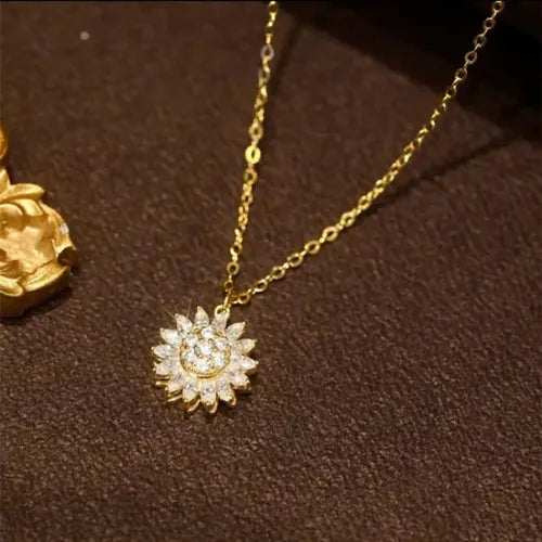 Collar Girasol Antiestrés – Un Regalo de Amor y Serenidad