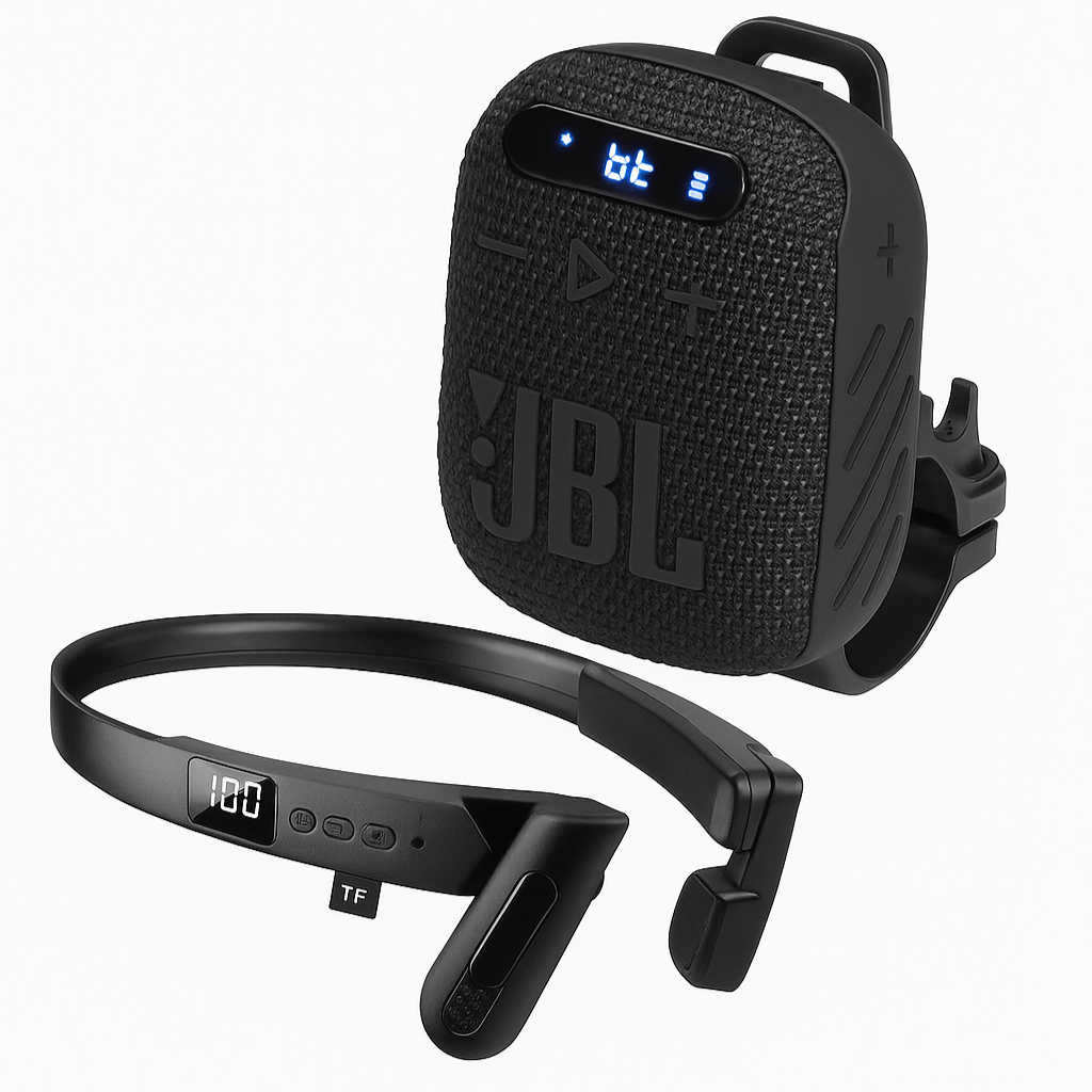 COMBO JBL X 2 || PARLANTE JBL WIND 3S + AUDIFONOS DE CONDUCCION OSEA ACUÁTICO