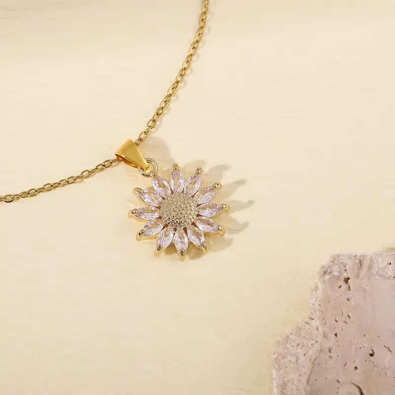 Collar Girasol Antiestrés – Un Regalo de Amor y Serenidad
