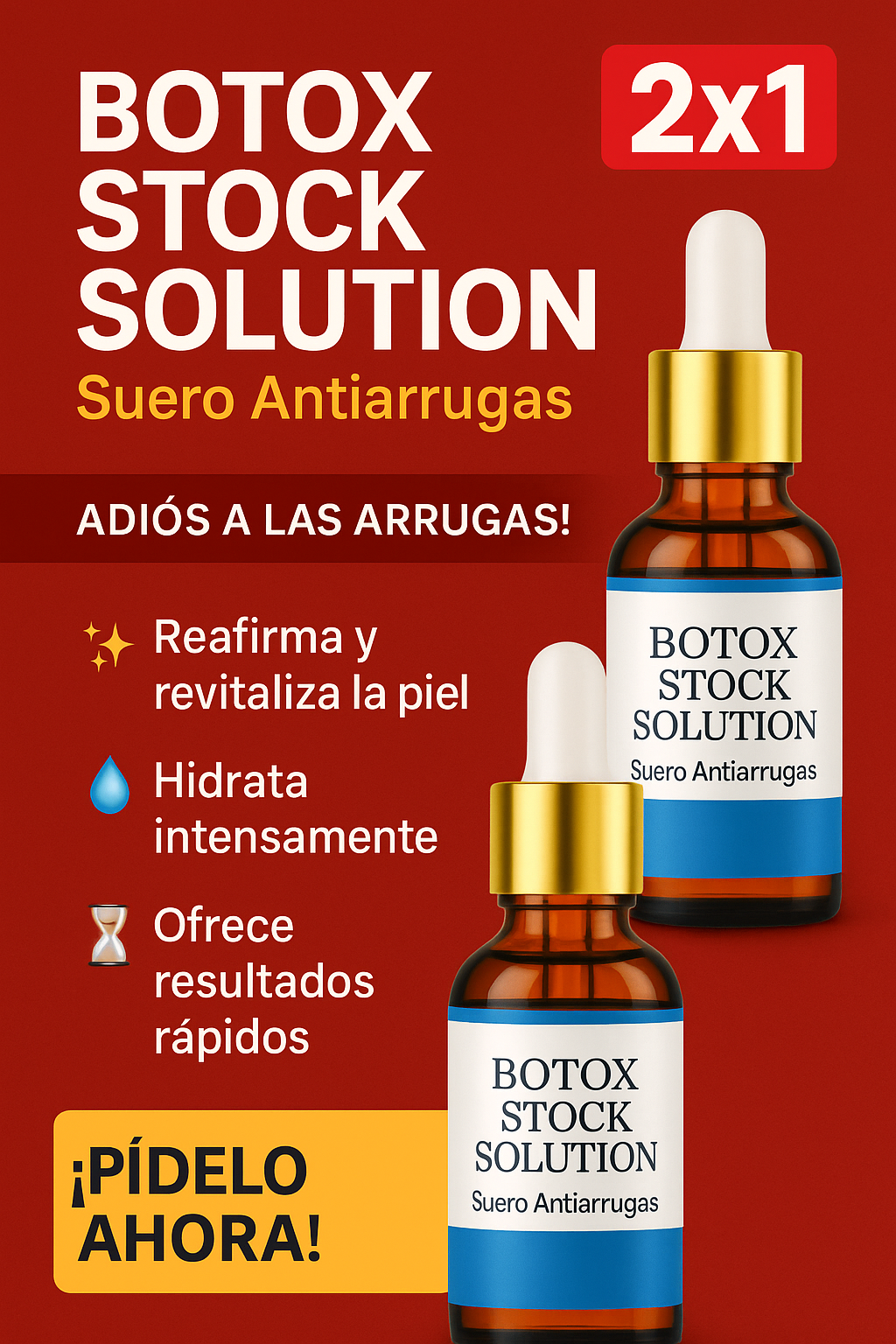 Botox Stock Solution || Suero Reafirmante Antiarrugas