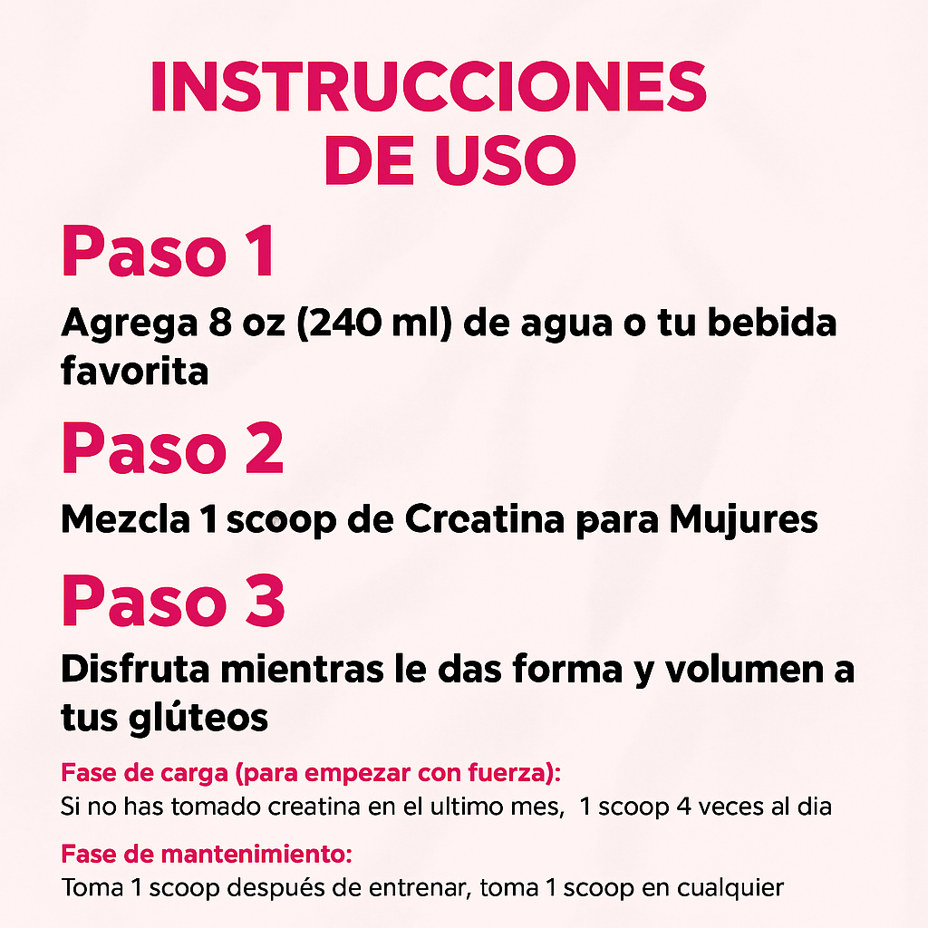 Creatina Monohidrato || Más energía y vitalidad en tu día a día