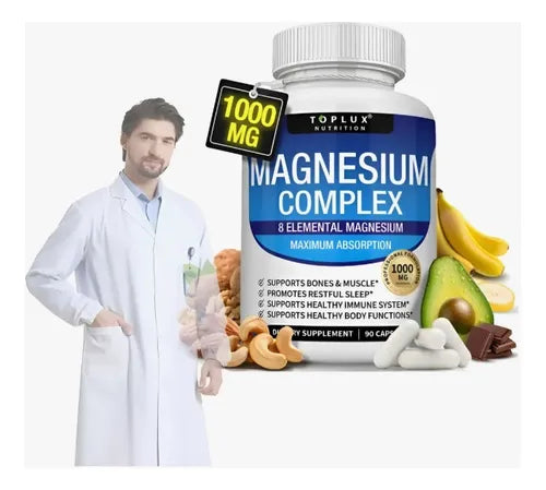 MAGNESIUM COMPLEX || SUPLEMENTO  PARA ELEVAR TU RENDIMIENTO FISICO Y MENTAL