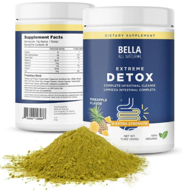 Bella AllNatural Extreme Detox – Tu rutina diaria para sentirte más ligero y renovado