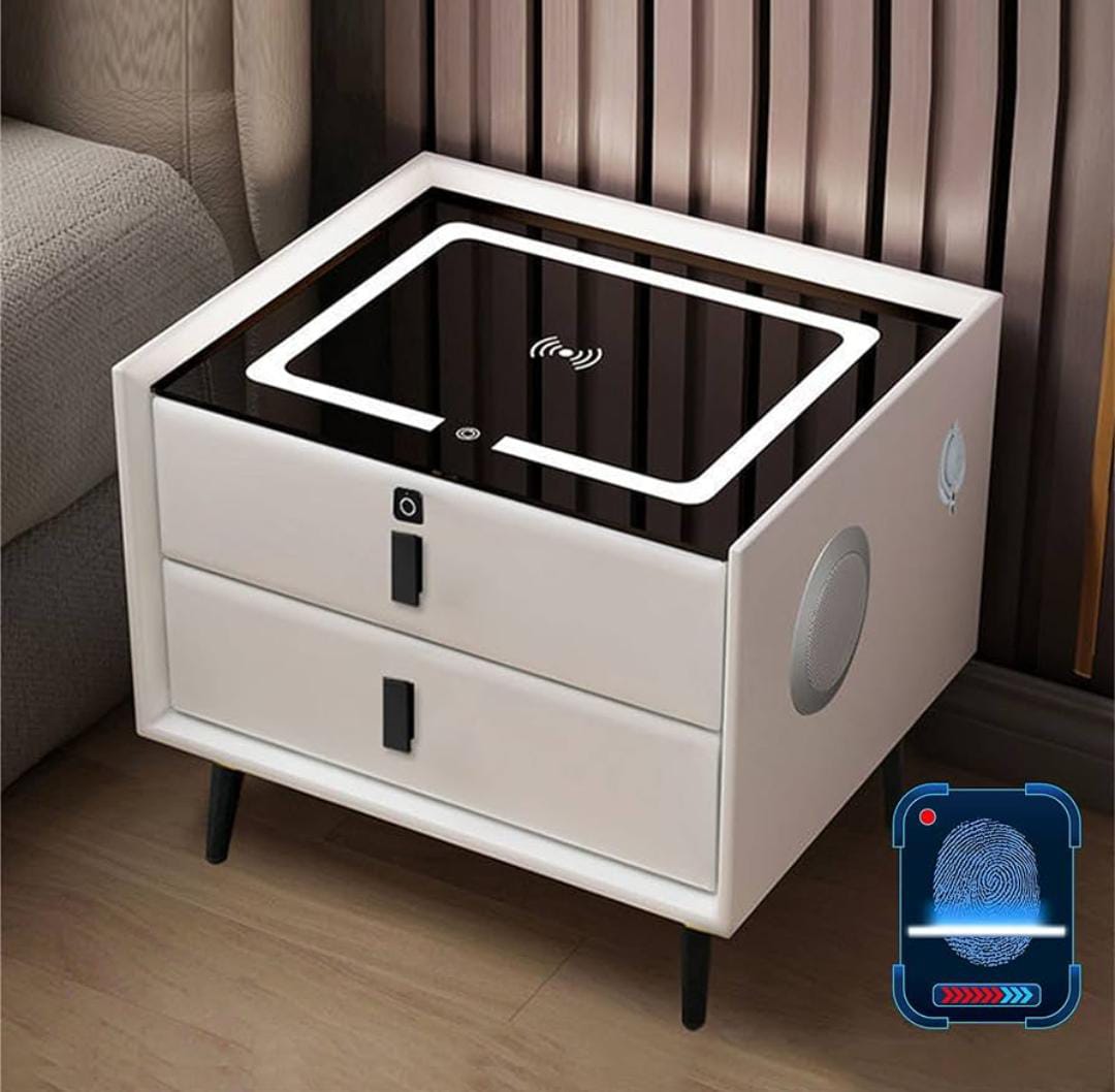 ⚡MESA DE NOCHE SMART || ELEGANCIA, SEGURIDAD Y FUNCIONALIDAD