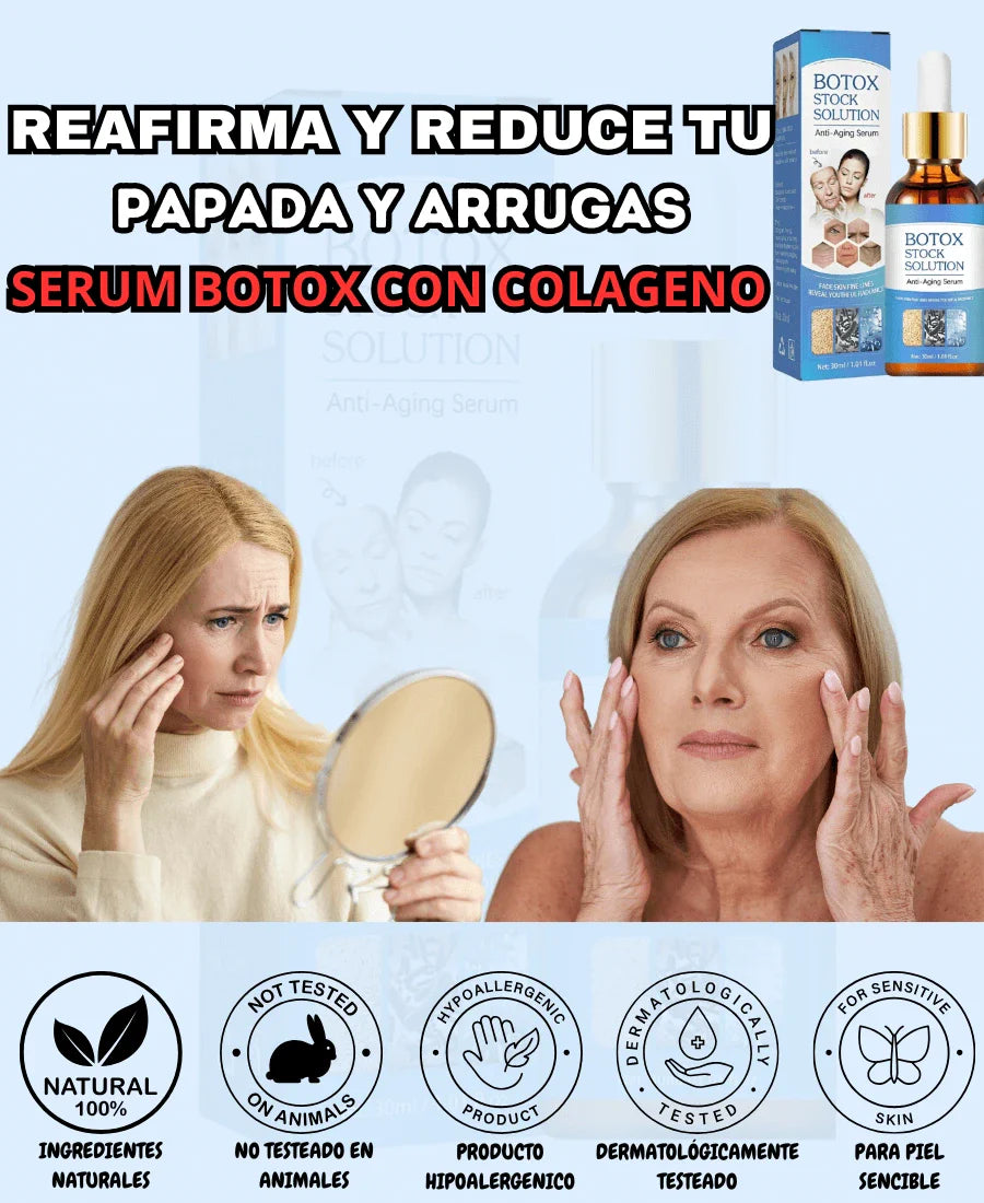 Botox Stock Solution || Suero Reafirmante Antiarrugas
