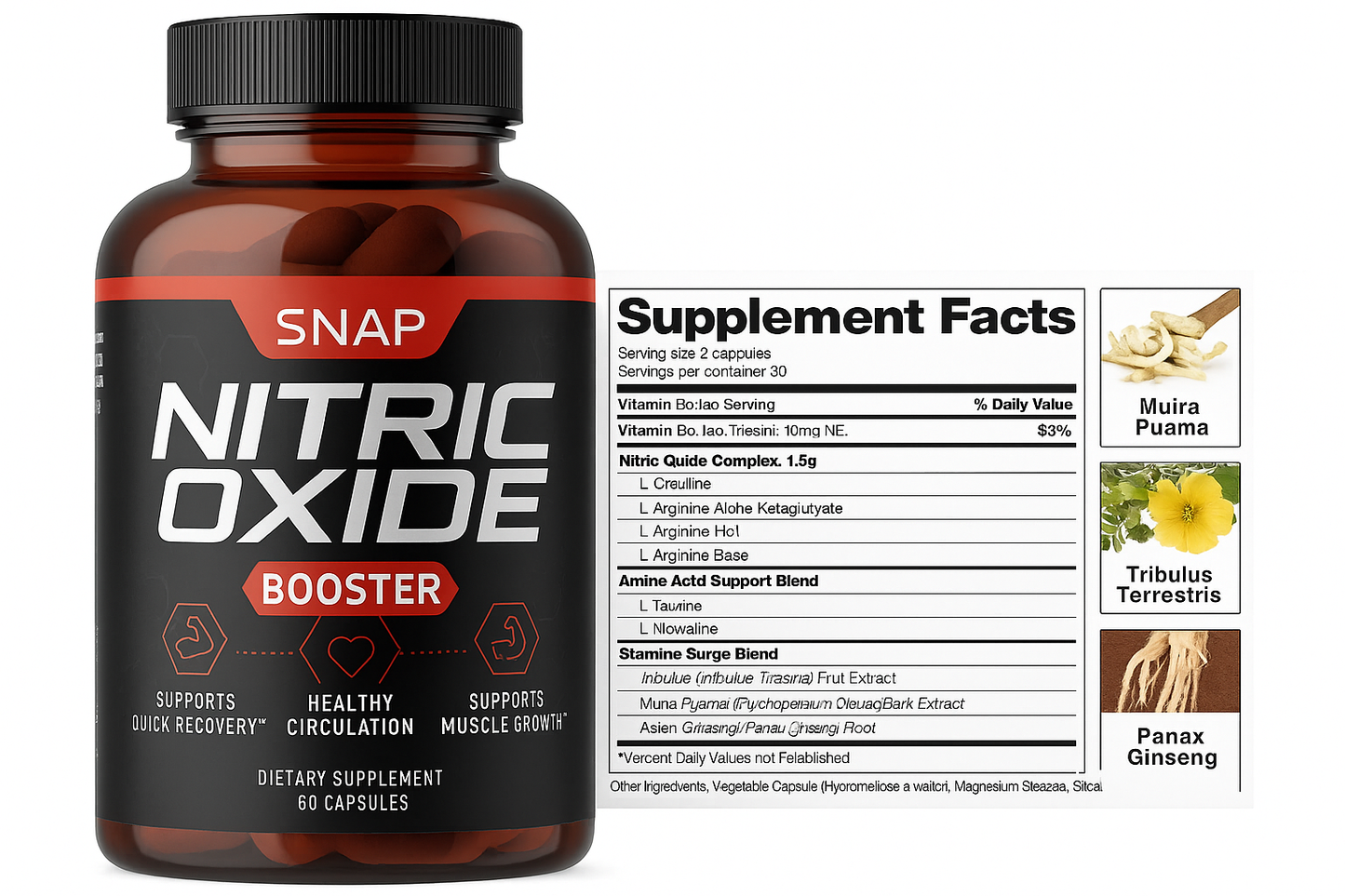 Nitric Oxide Booster + Magnesium Complex