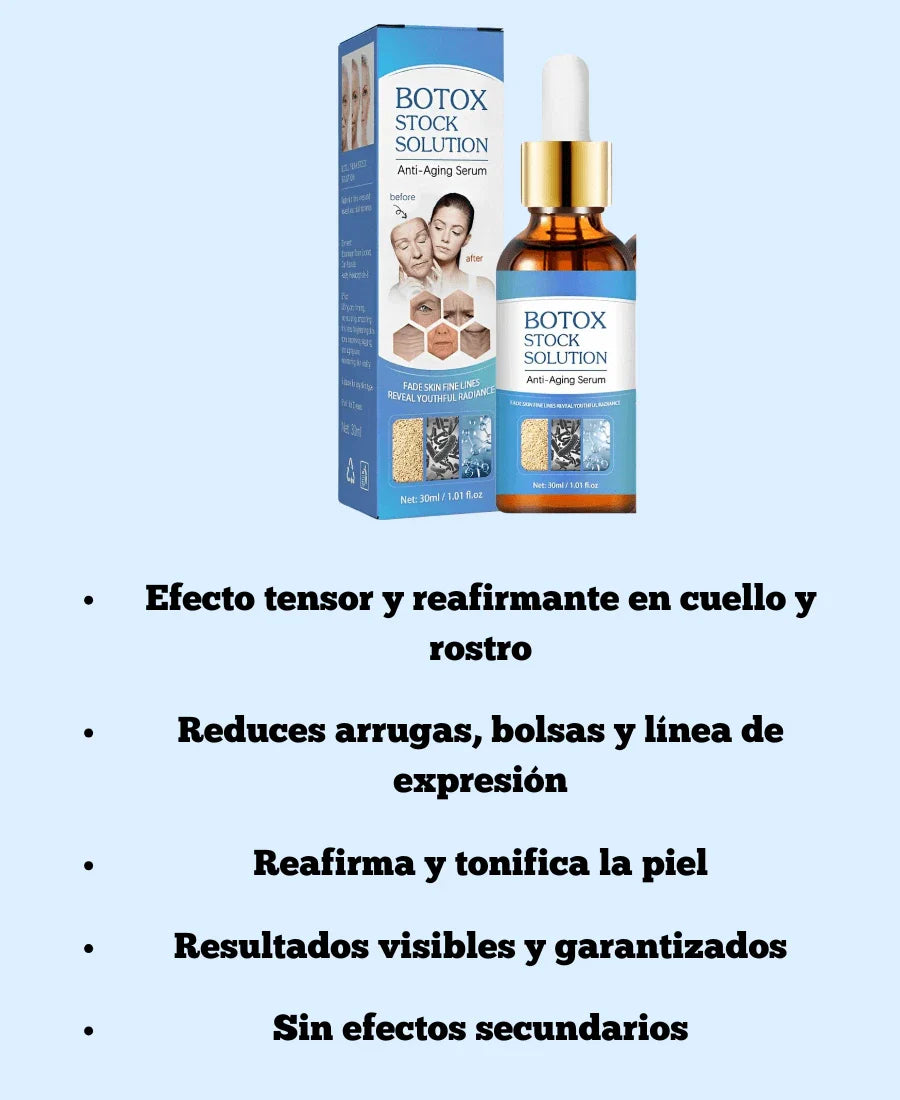 Botox Stock Solution || Suero Reafirmante Antiarrugas