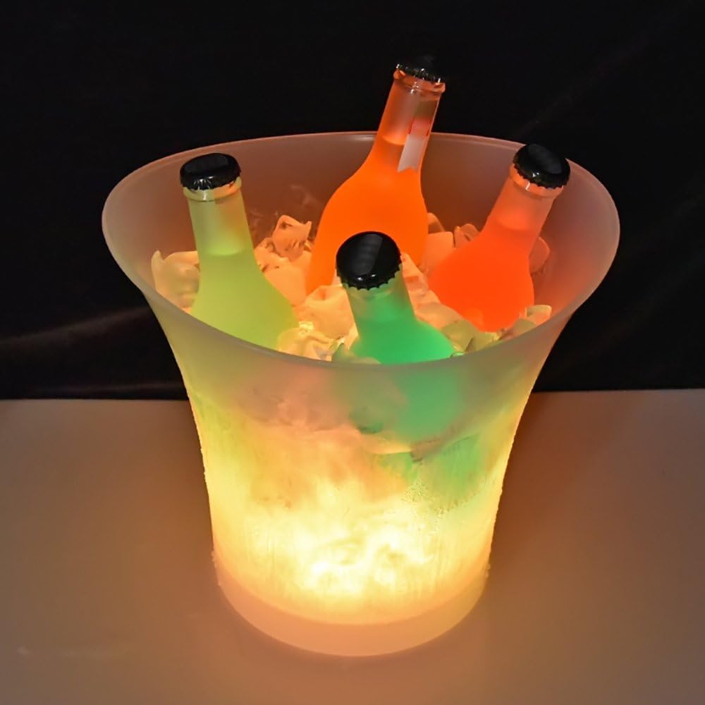 Hielera Parlante 5 litros ||  Luz LED Multicolor + Bluetooth