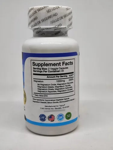 Nitric Oxide Booster + Magnesium Complex