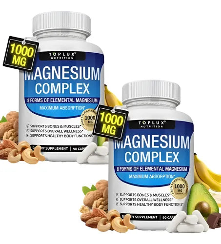 MAGNESIUM COMPLEX || SUPLEMENTO  PARA ELEVAR TU RENDIMIENTO FISICO Y MENTAL