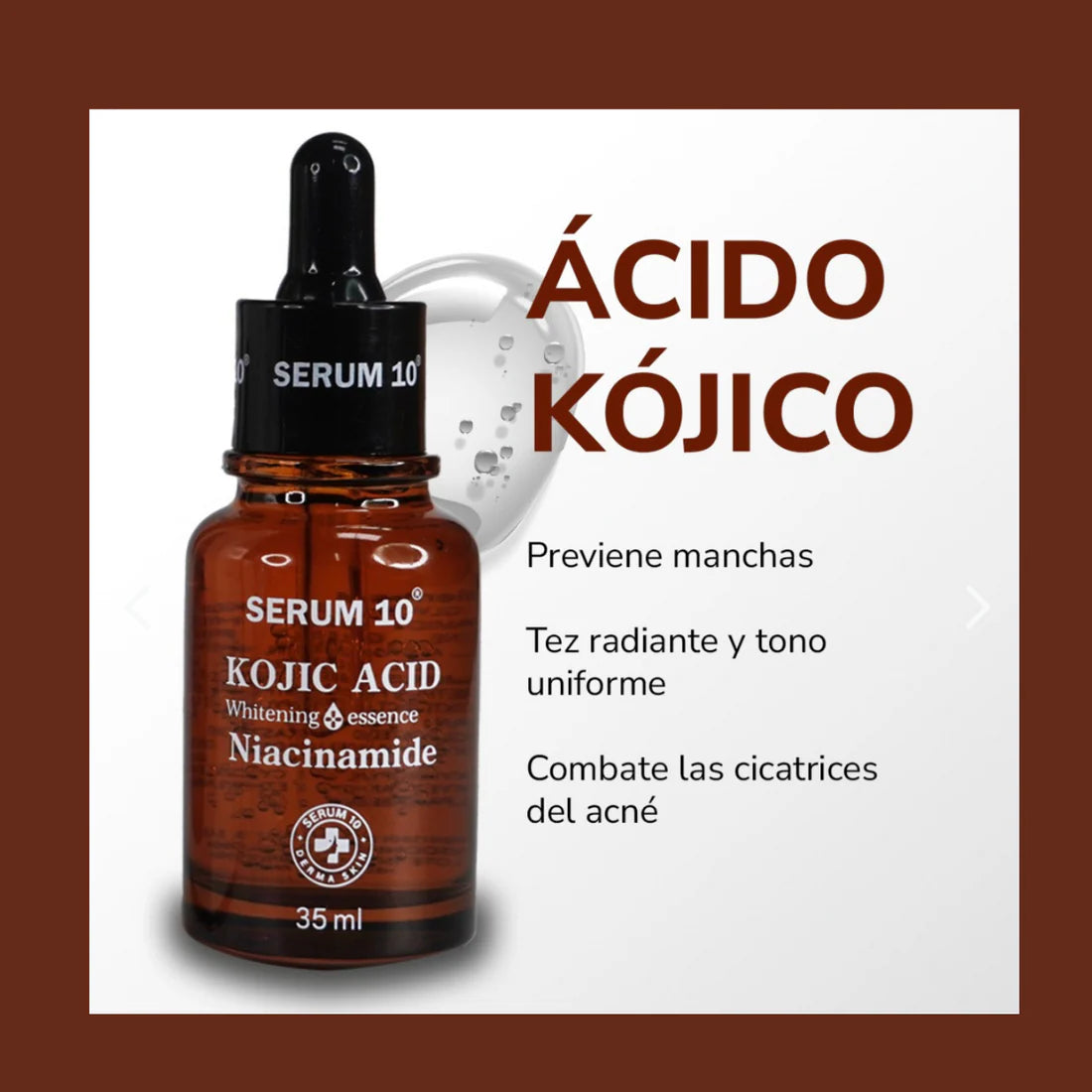 Kit Adiós Manchas  ✨ : Serum + Jabón Acido Kojico y Niacinamida
