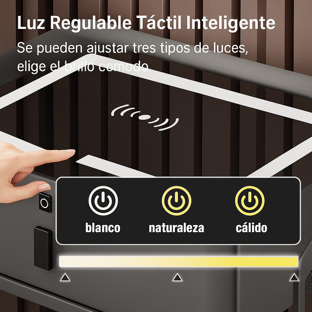 ⚡MESA DE NOCHE SMART || ELEGANCIA, SEGURIDAD Y FUNCIONALIDAD