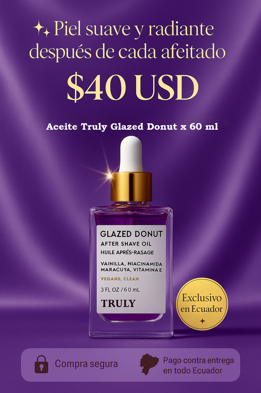 ACEITE TRULY GLAZED DONUT 60 ML ORIGINAL