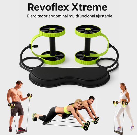 Revoflex Xtreme || Ejercitador abdominal multifuncional ajustable