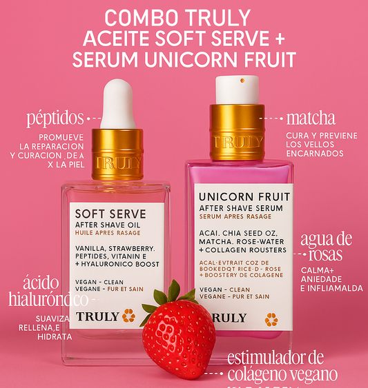 COMBO TRULY | | ACEITE SOFT SERVE + SERUM UNICORN FRUIT