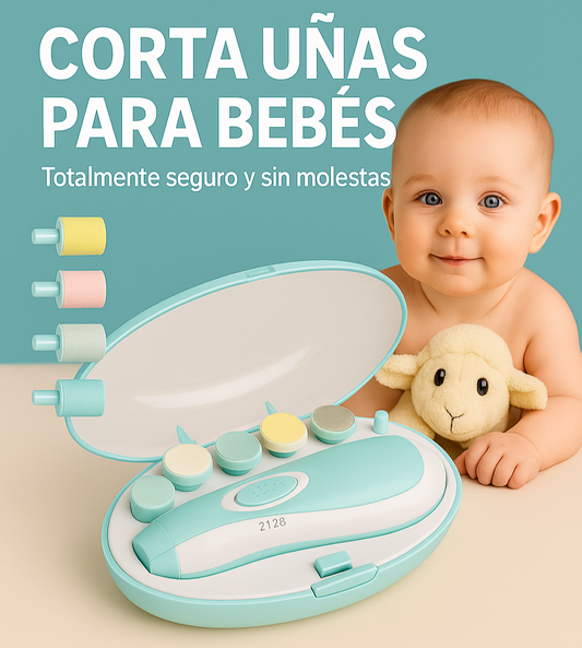 LIMA ELÉCTRICA PULIDOR DE UÑAS PARA BEBÉ
