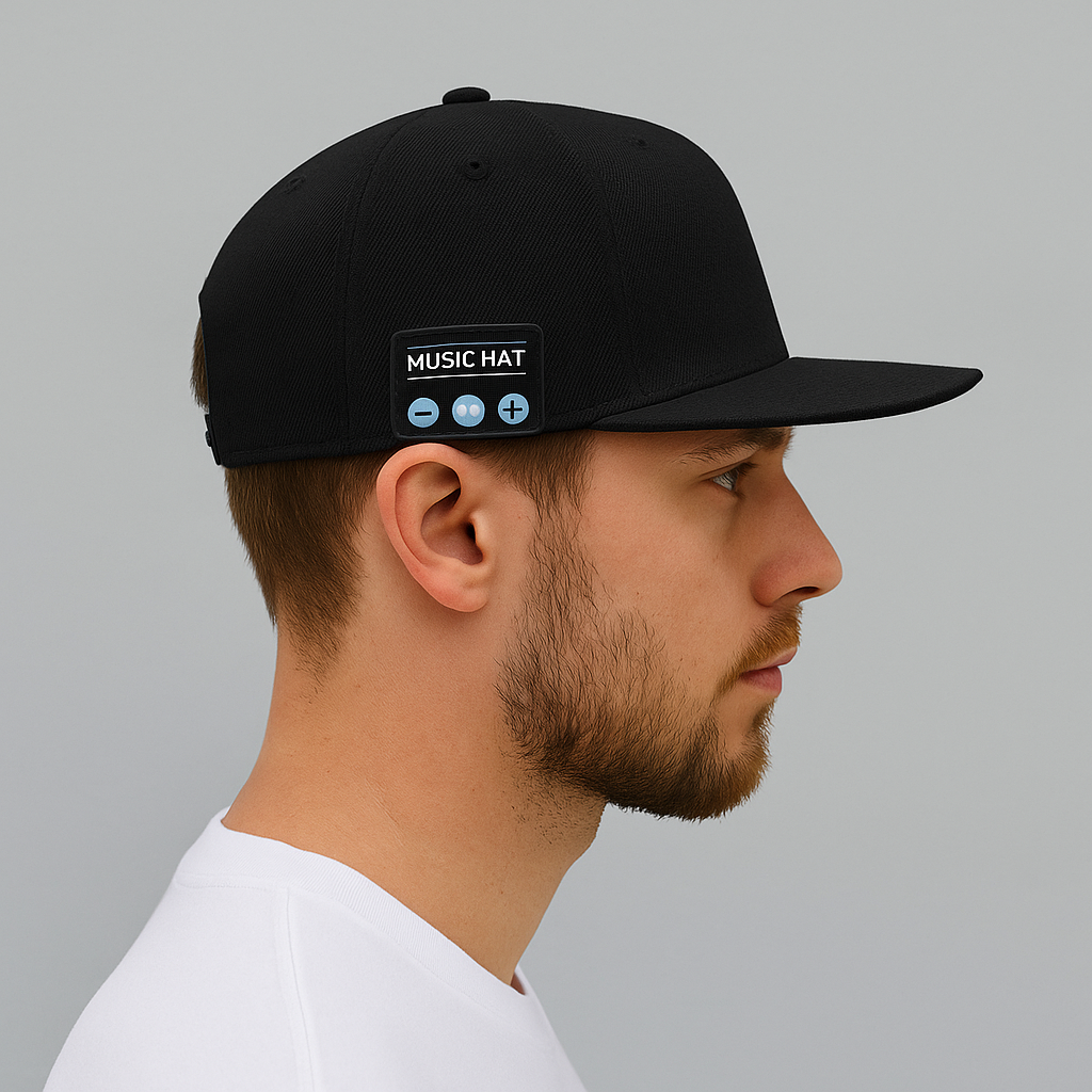 Gorro con Altavoz Bluetooth 5.0 | altavoz inteligente inalámbrico con carga USB
