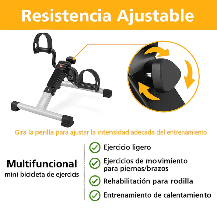 PowerFit MiniBike | Bicicleta estática para manos y pies