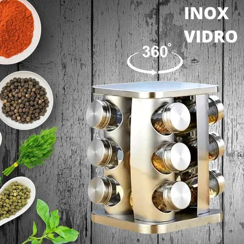 Condimentero Deluxe || El mejor acero inoxidable en tu cocina