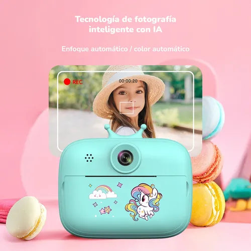 KIDCAM CAMARA INSTANTANEA PARA NIÑOS