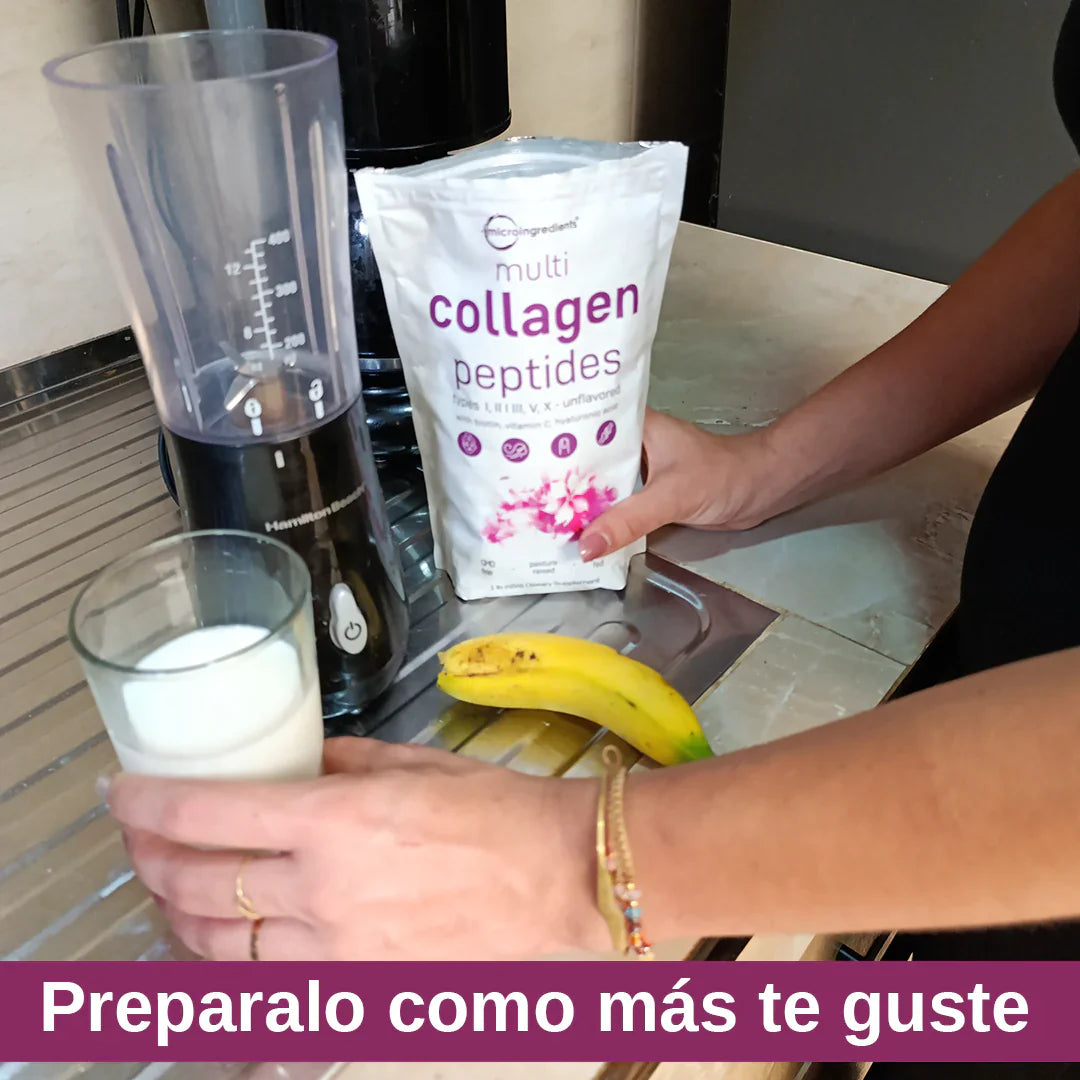 Multi Collagen Peptidos | Colágeno con péptidos x 454 gr