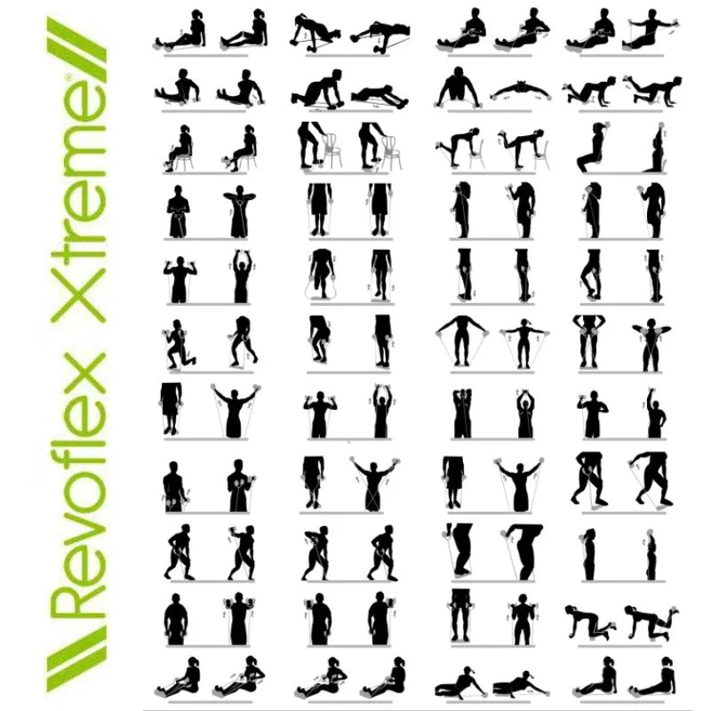 Revoflex Xtreme || Ejercitador abdominal multifuncional ajustable