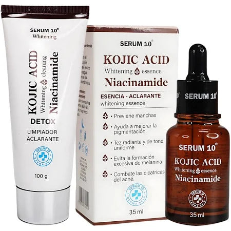 Kit Adiós Manchas  ✨ : Serum + Jabón Acido Kojico y Niacinamida
